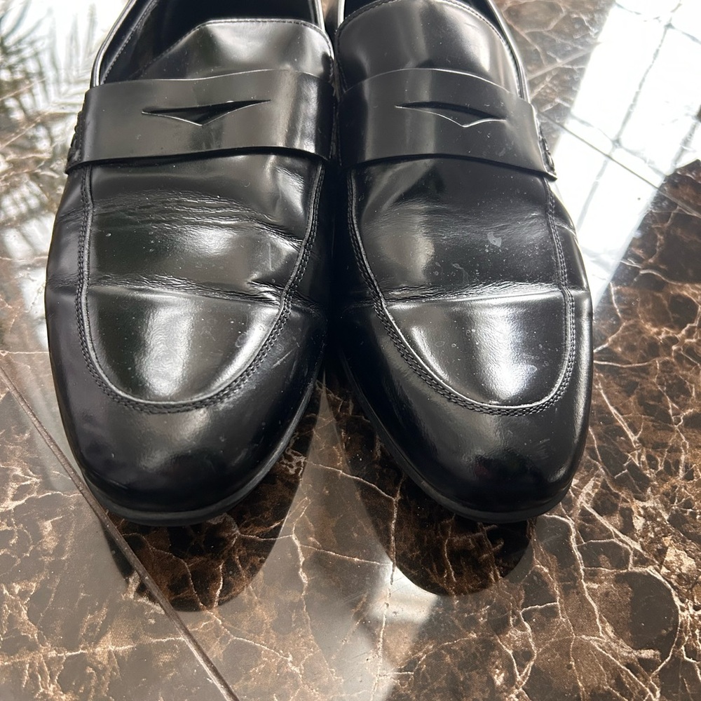 Harry's of London Classic Black Leather Loafers